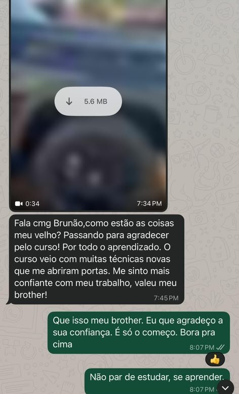 Depoimento de Deivid, aluno do treinamento presencial